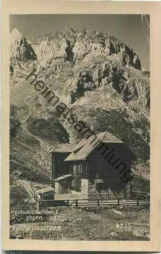 Hochweißsteinhaus - Karnische Alpen - Frohntal - Verlag Karl Kühne Wien