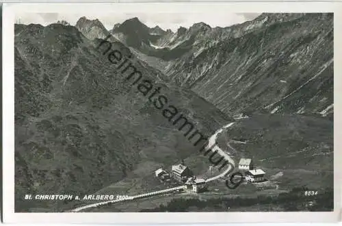 St. Christof am Arlberg - Foto-Ansichtskarte - Verlag Risch-Lau Bregenz