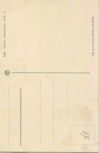 Gotthard-Hospiz - Verlag E. Goetz Luzern