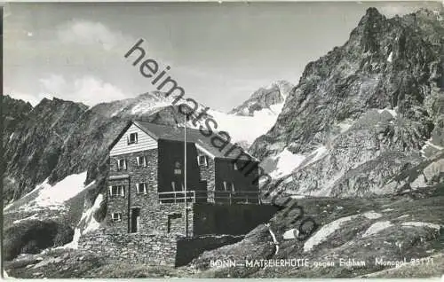 Bonn-Matreier-Hütte - Eichham - Foto-Ansichtskarte - Verlag Schöllhorn & Co Innsbruck