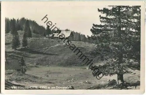 Ybbstaler Hütte - Dürrenstein - Sektion Austria des Ö.A.V. - Foto-Ansichtskarte - Verlag P. Ledermann Wien
