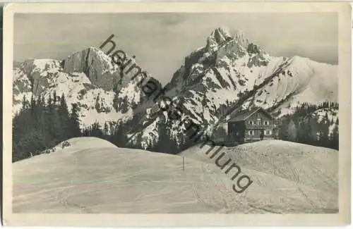 Mödlinger Hütte - Admonter Reichenstein - Sparafeld - Foto-Ansichtskarte - Verlag C. R. Wiatschka Wien