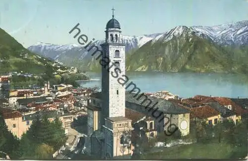 Lugano - Cattedrale di San Lorenzo e Monte Caprino - Verlag E. Goetz Luzern