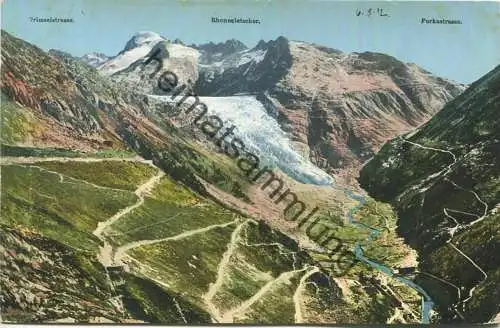 Rhonegletscher - Verlag Chr. Brennenstuhl Meyringen