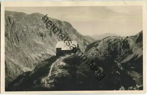 Voisthalerhütte Hochschwab - Foto-Ansichtskarte - Verlag J. Kuss Mariazell