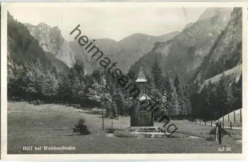 Höll - Weichselboden - Foto-Ansichtskarte - Verlag J. Kuss Mariazell