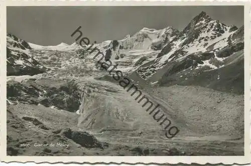 Glacier de Moiry - Foto-AK - Verlag Art. Perrochet-Matile Lausanne