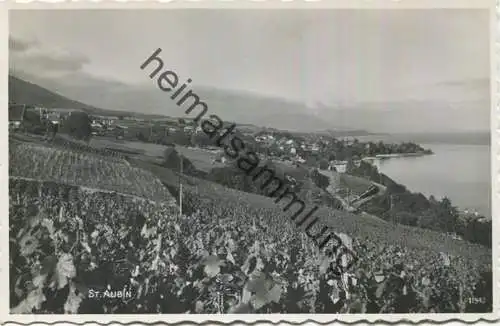 St. Aubin - Sankt Albin - Foto-AK - Verlag Art. Perrochet & Phototypie SA Neuchatel