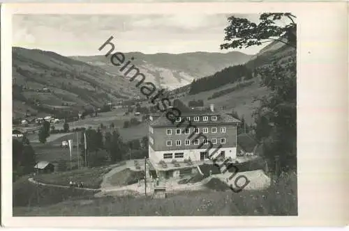 Saalbach - Hinterglemm - Dr. Karl Renner Haus - Bundes Schi und Ferienheim des TV Die Naturfreunde - Foto-Ansichtskarte