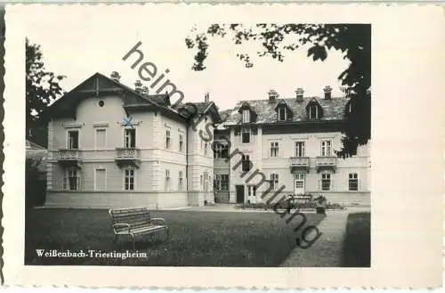 Weissenbach - Triestingheim - Foto-Ansichtskarte - Verlag H. Lichtenstern Weissenbach