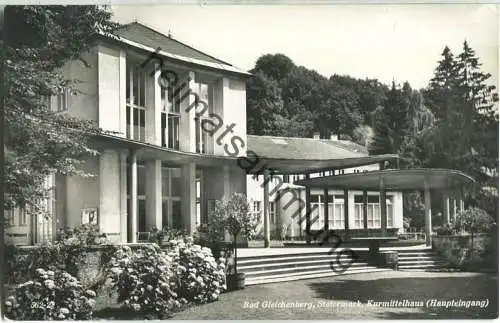 Bad Gleichenberg - Kurmittelhaus - Foto-Ansichtskarte - Verlag Frank Graz