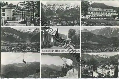 Bad Goisern - Berglift - Stephaneum - Verlag Alfred Gründler Salzburg