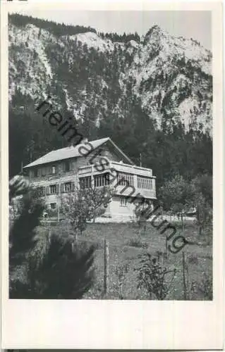 2733 Grünbach am Schneeberg - Pension Toni Seiser - Foto-AK ohne Verlagsangaben