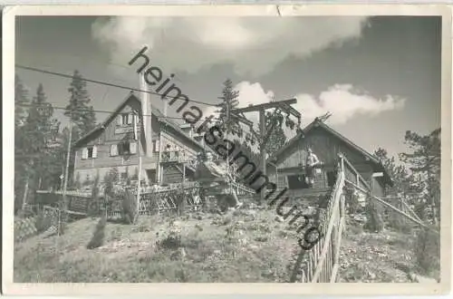 Puchberg am Schneeberg - Sessellift - Himberghaus - Foto-AK - Verlag Heinrich Schumann Wien