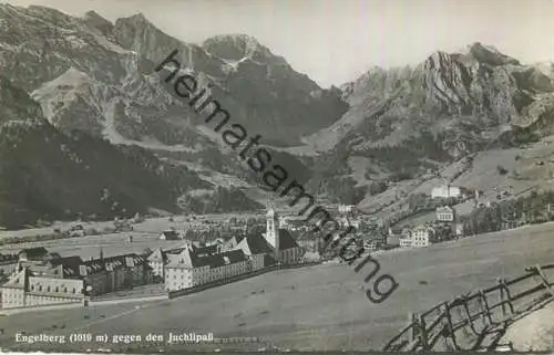 Engelberg - Juchlipass - Foto-AK - Verlag Photoglob-Wehrli AG Zürich gel. 1949