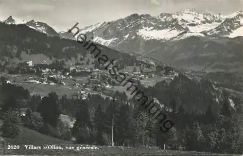 Villars s/ Ollon - Foto-AK - Verlag O. Sartori Lausanne