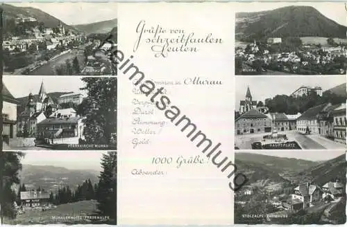 Murau - Hauptplatz - Stolzalpe - Verlag P. Ledermann Wien