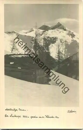 Mallnitzer Tauern - Ankogel - Häusleralm - Foto-Ansichtskarte - Verlag Reinhart Hebein Mallnitz