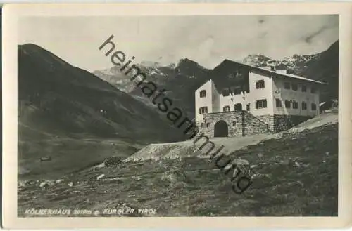 Kölnerhaus - Furgler - Foto-AK - Verlag Rudolf Mathis Landeck