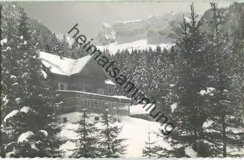 Alpenhaus Prossau - Badgastein - Foto-Ansichtskarte - E. Welkersdorf Bad Hofgastein