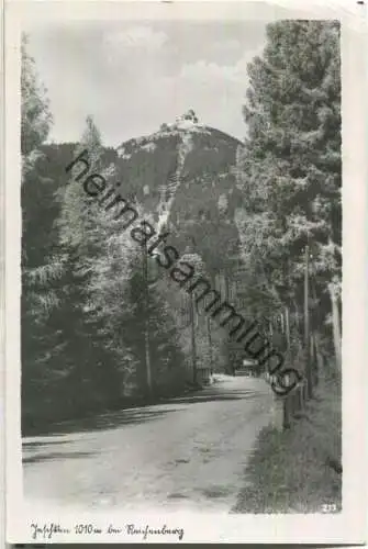 Jeschken - Jested  - Foto-Ansichtskarte - Verlag M. Aurich & Co Reichenberg-Niederhanichen