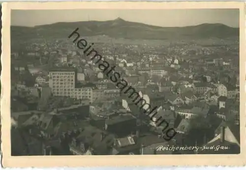 Reichenberg - Liberec - Gesamtansicht  - Foto-Ansichtskarte - Verlag F. Madle Reichenberg