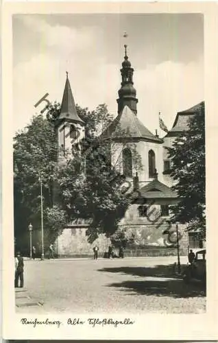 Reichenberg - Liberec - Alte Schlosskapelle  - Foto-Ansichtskarte - Verlag M. Aurich & Co Reichenberg-Niederhanichen