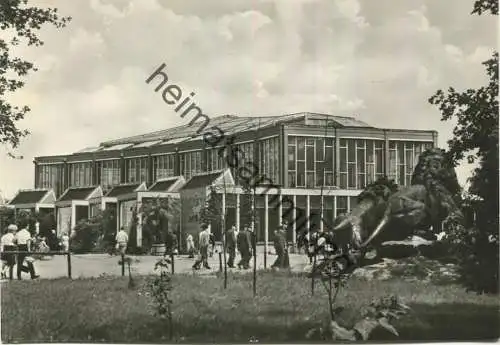 Berlin - Friedrichsfelde - Tierpark - Alfred Brehm Haus - Foto-AK Grossformat - Verlag Gebr. Garloff KG Magdeburg