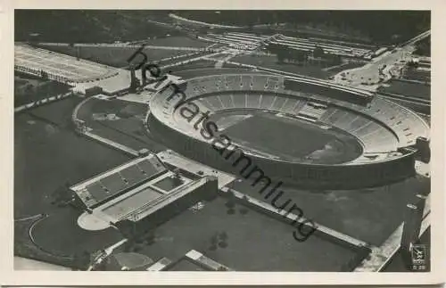 Berlin - Reichssportfeld - Olympia-Stadion - Foto-AK - Amtliche Olympia-Postkarte Nr. 13 - Foto-AK - Reichssportverlag B