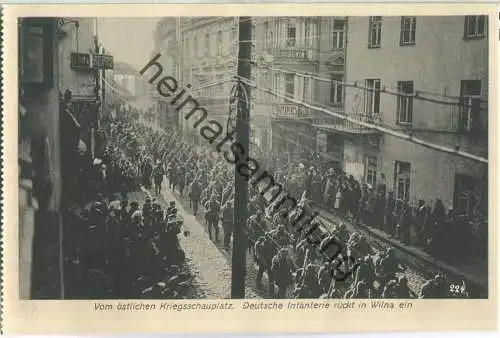 Wilna - Vilnius - Deutsche Infanterie - Verlag Gebrüder Hochland Königsberg