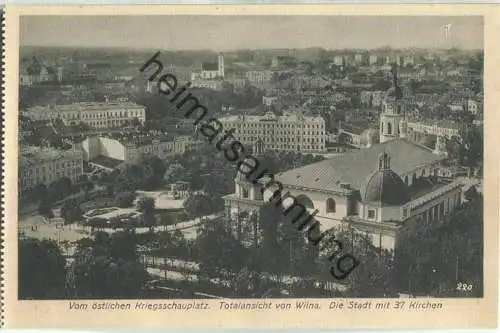 Wilna - Vilnius - 37 Kirchen - Verlag Gebrüder Hochland Königsberg