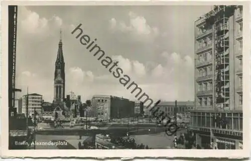 Berlin - Alexanderplatz - Foto-AK - Verlag Trinks & Co. Leipzig