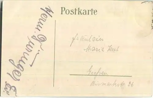 Couleurkarte - Philologisch-Historische Verbindung Giessen - Verlag Carl Roth Stud. Utens. Fabrik Würzburg
