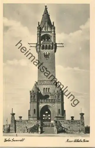 Berlin - Kaiser-Wilhelm-Turm - Foto-AK 1950 - Verlag H. Locke Berlin