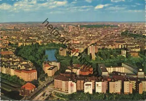 Berlin - Blick vom Funkturm - AK Grossformat