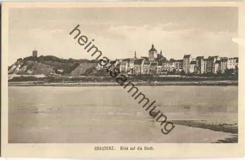 Graudenz - Grudziadz - Blick auf die Stadt - Verlag M. M. Gr.