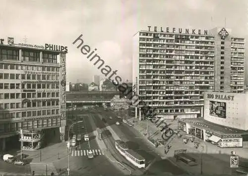 Berlin - Hardenbergstrasse und Bahnhof Zoo - Foto-AK Grossformat - Verlag Klinke & Co. Berlin