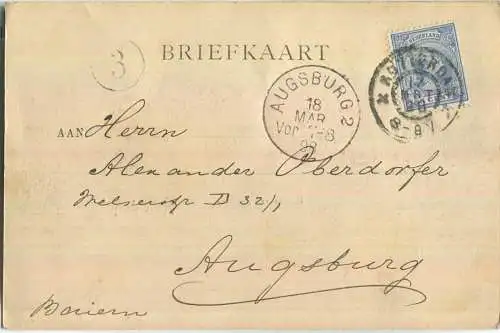 Rotterdam - Willelms- en Spoorbrug - Verlag 4821 g R. & J. D.