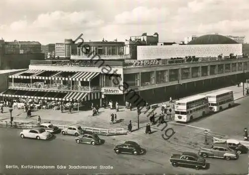 Berlin - Kurfürstendamm Ecke Joachimstaler Strasse - Kranzler - Foto-AK Grossformat - Verlag Kunst und Bild Berlin