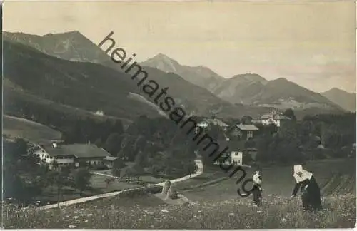 Siegsdorf - Foto-Ansichtskarte - Verlag A. Grainer Traunstein 1918
