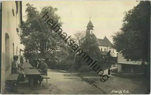 Maria Eck - Foto-Ansichtskarte - Verlag A. Grainer Traunstein 1918