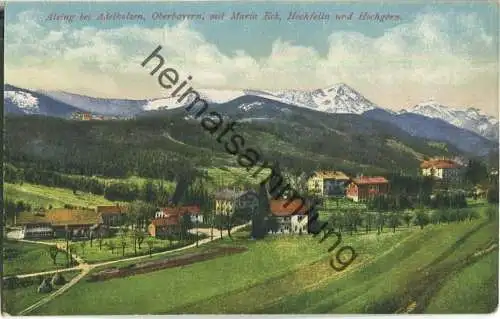 Alzing - Maria Eck - Hochfelln - Hochgern - Verlag Purger & Co München