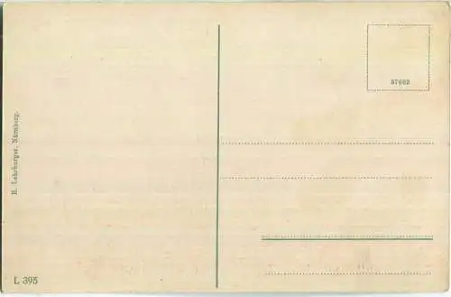 Berchtesgaden - Neue Reichenhallerstrasse - Göll - Brett - Verlag B. Lehrburger Nürnberg