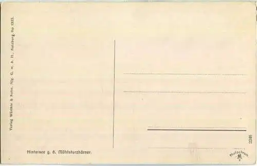 Hintersee - Mühlsturzhörner - Verlag Würthle & Sohn Salzburg