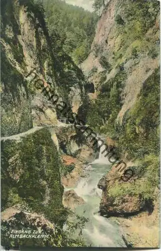 Almbachklamm - Verlag Gebr. Metz Tübingen