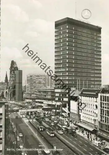 Berlin - Gedächtniskirche mit Europa-Center - Foto-AK Grossformat - Verlag Kunst und Bild Berlin