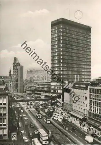 Berlin - Tauentzienstrasse - Europa-Center - Foto-AK Grossformat - Verlag Klinke & Co. Berlin