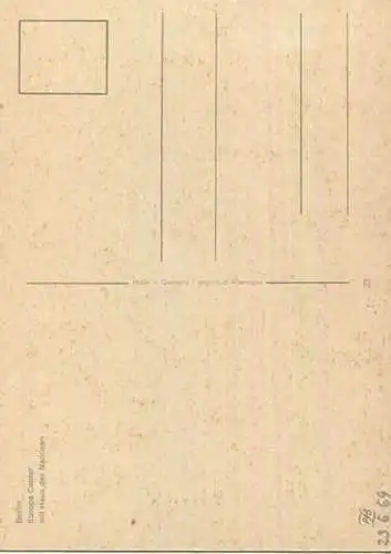 Berlin - Europa-Center mit Haus der Nationen - AK Grossformat