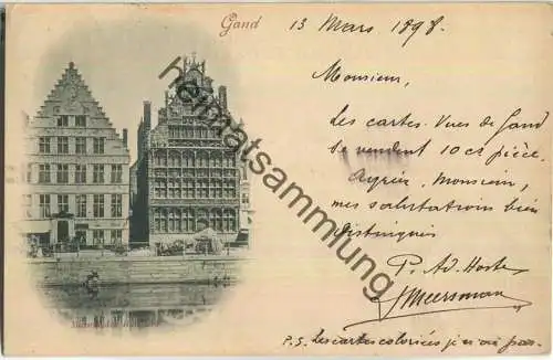 Gand - Maison des Bateliers