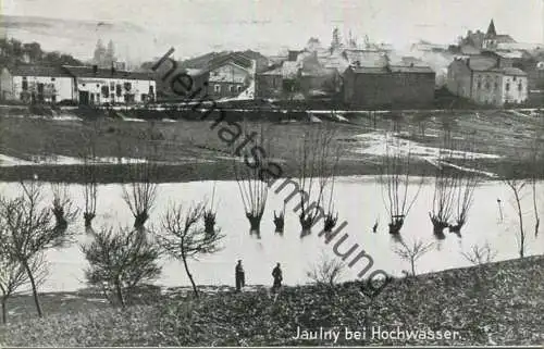 Jaulny bei Hochwasser gel. 1919